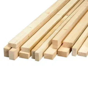 Holzlatten Fichte, roh, kammergetrocknet